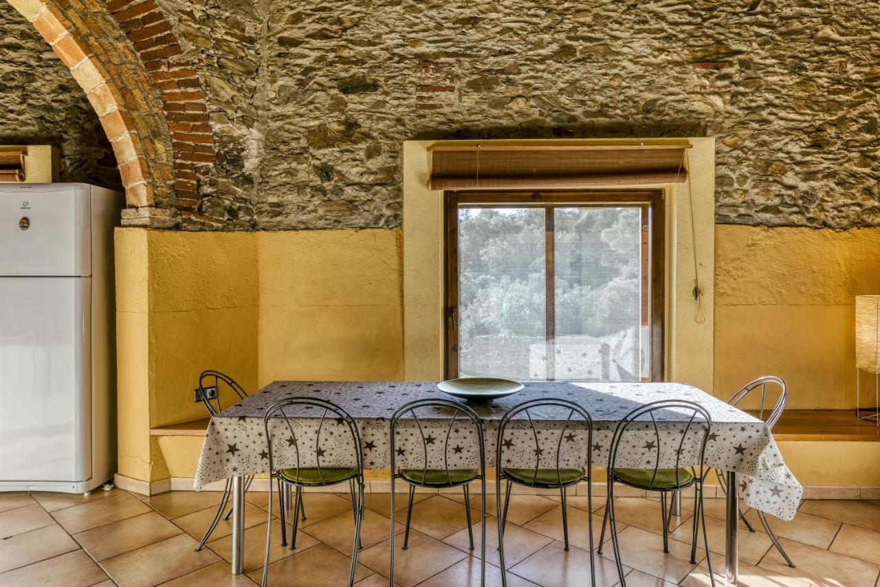 Rural Mas Hortus Villa Girona Exteriör bild
