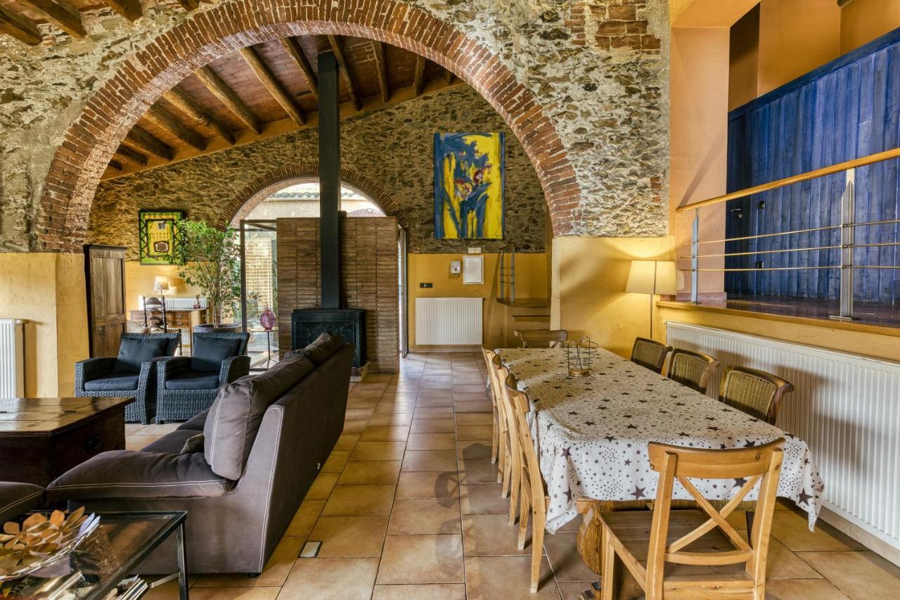 Rural Mas Hortus Villa Girona Exteriör bild