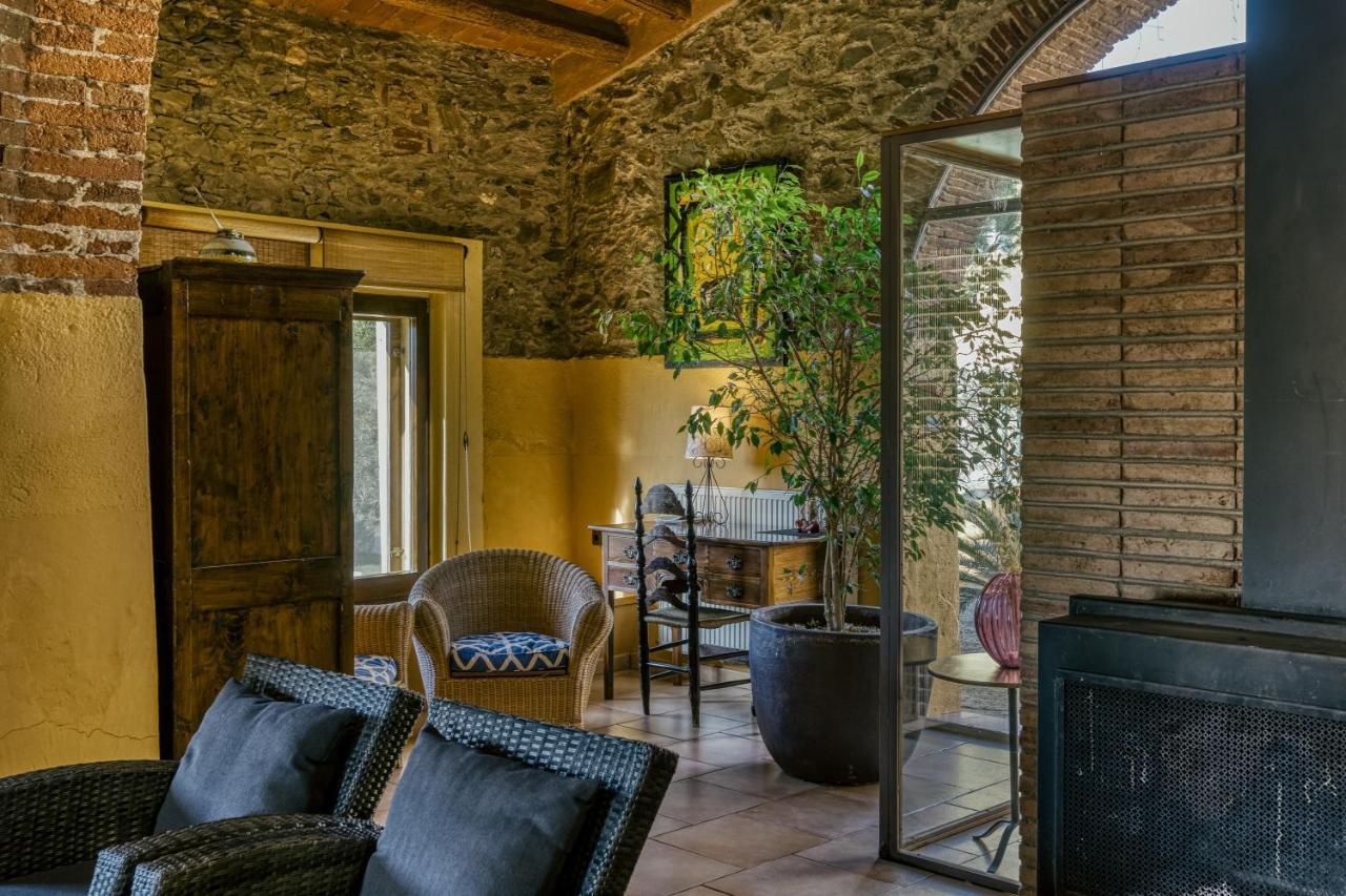 Rural Mas Hortus Villa Girona Exteriör bild