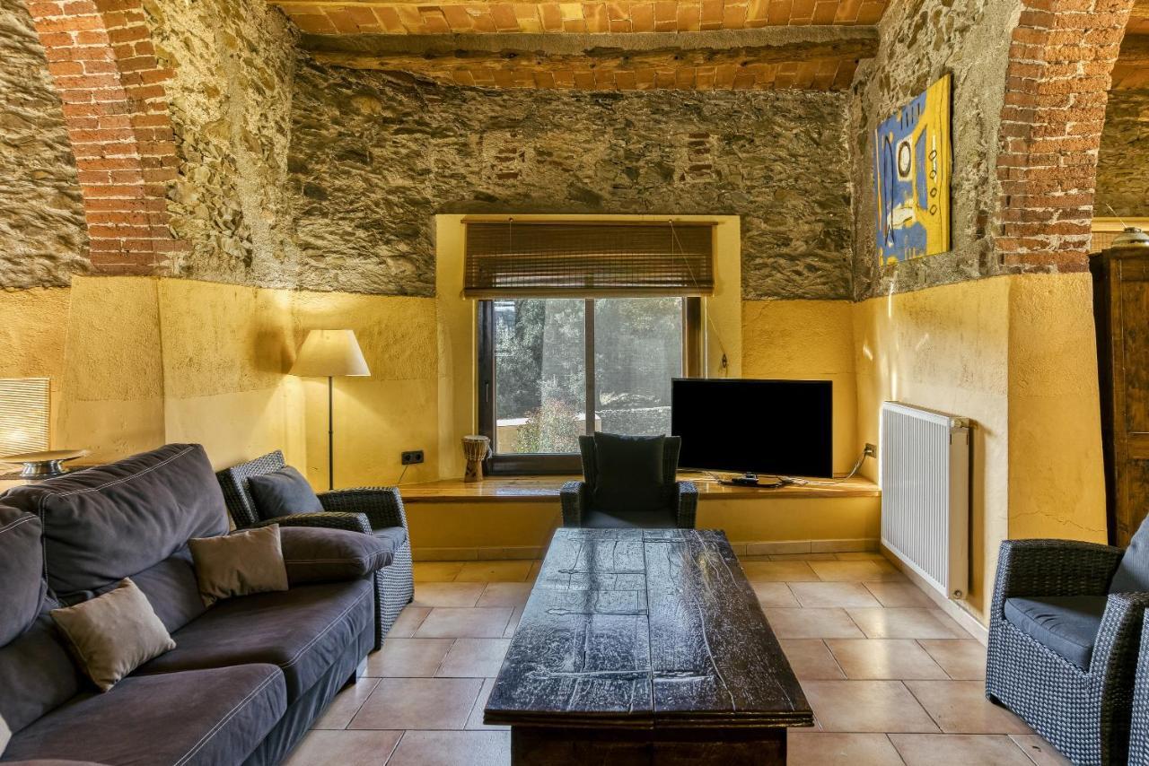 Rural Mas Hortus Villa Girona Exteriör bild