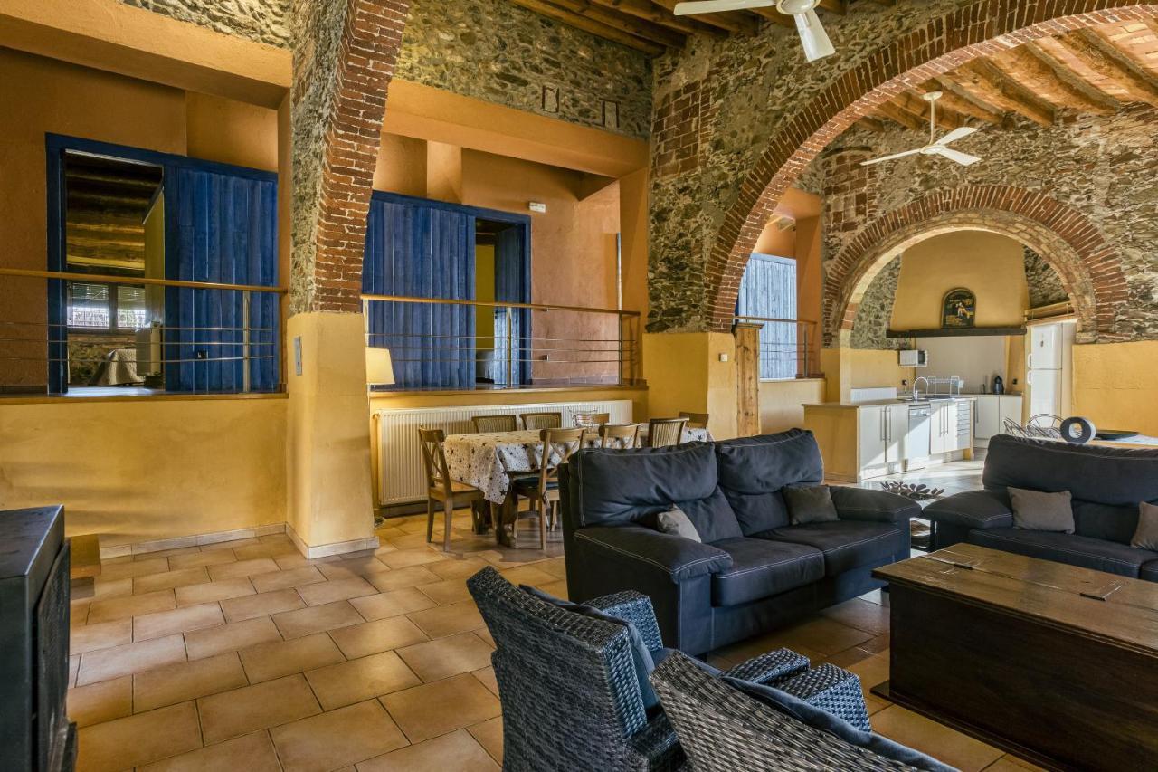 Rural Mas Hortus Villa Girona Exteriör bild